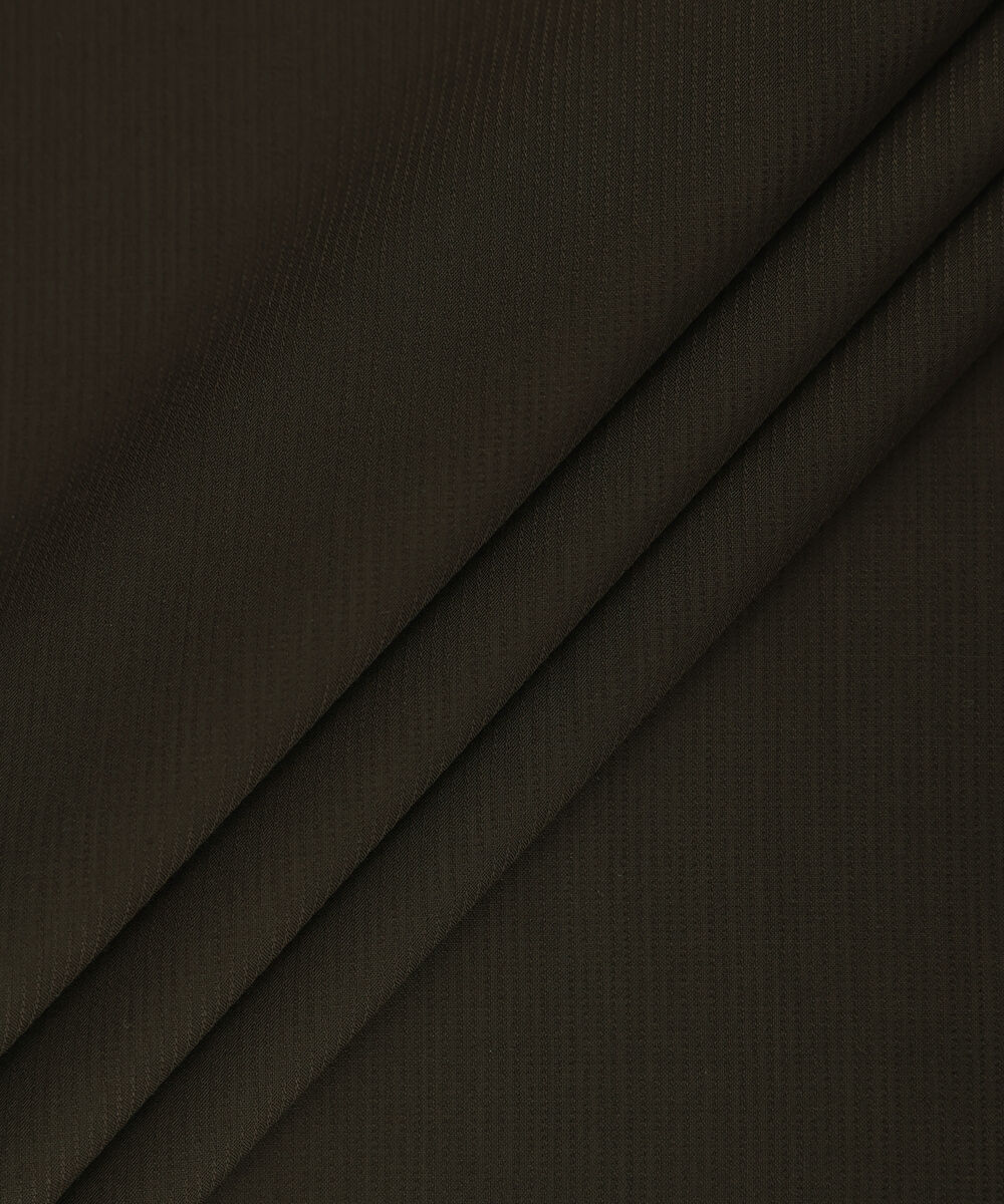 Men Unstitched Viscose Rust Full Suit Fabric