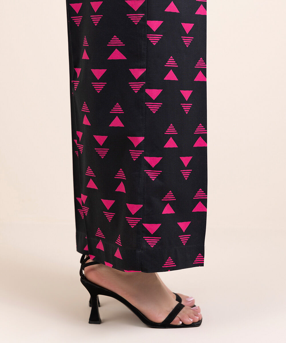 Woman - Printed Cambric Culottes