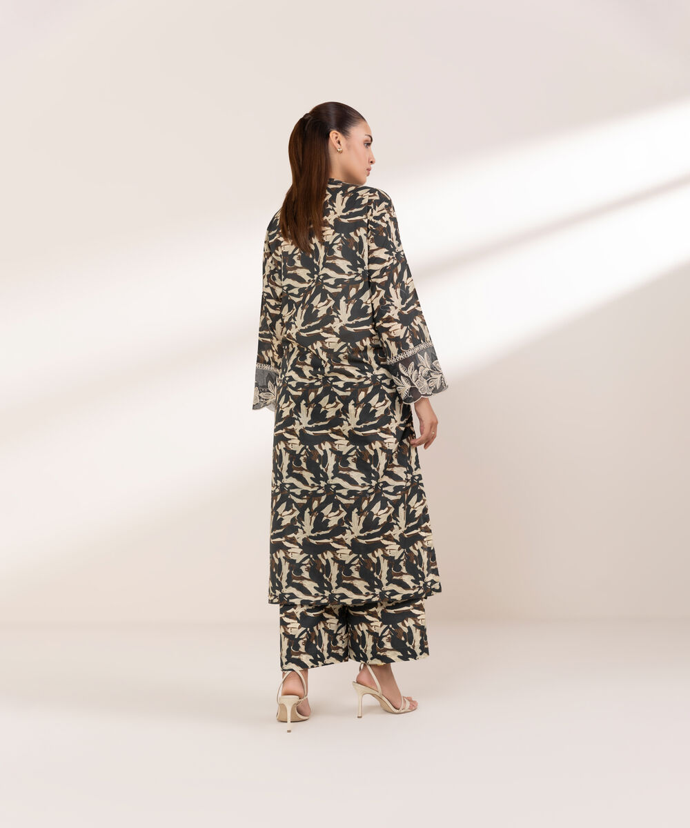 Women's RTW Lawn Multi Printed Boxy Shirt