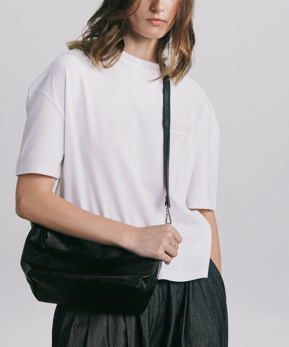 Women's Black Cross Body Bag