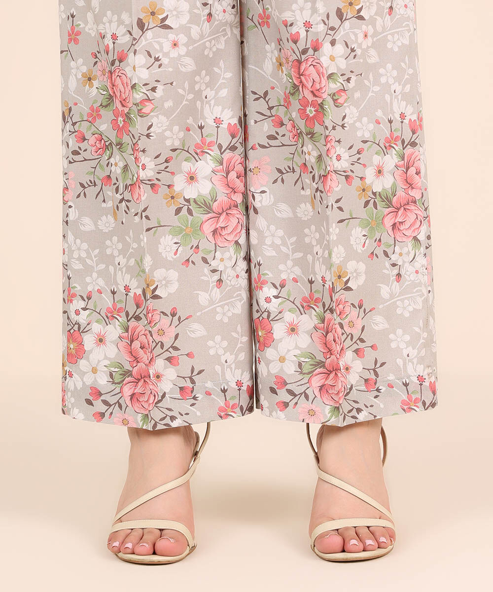 Women's RTW Cambric Multi Printed Culottes