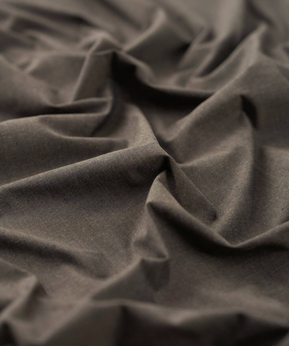 Men's Unstitched Brown Yarn dyed Wash & Wear Suit