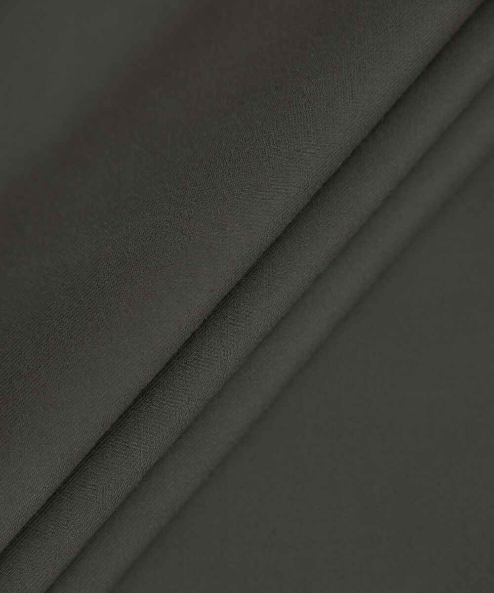 Men Unstitched Wash & Wear Olive Full Suit Fabric