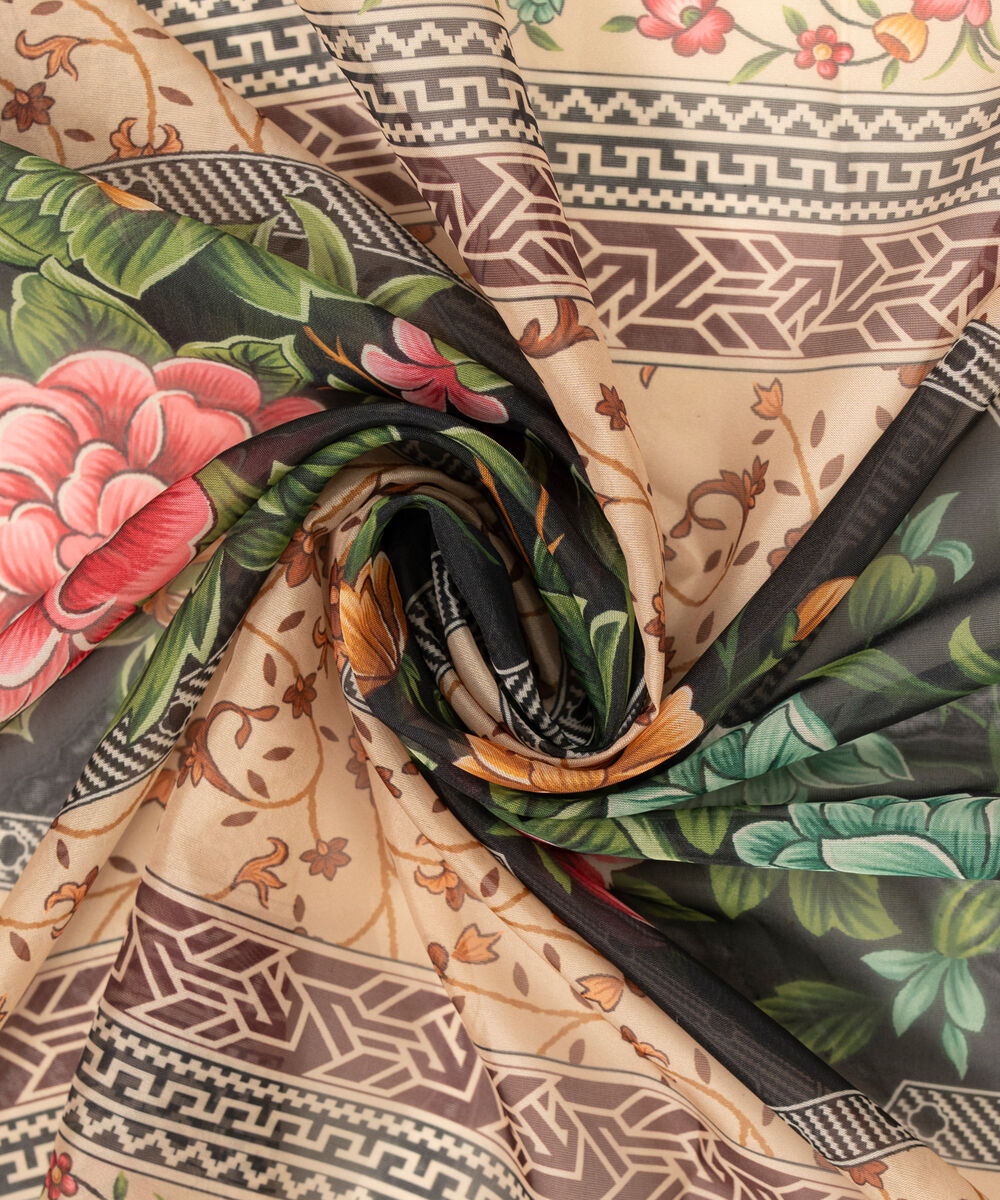 Blended Silk Printed Multi Dupatta