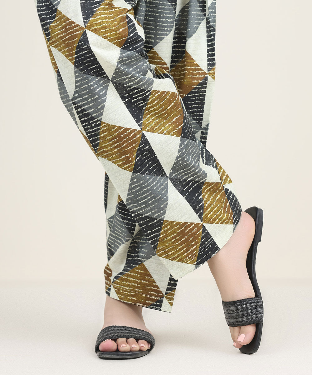 Women's RTW Cambric Multi Printed Shalwar