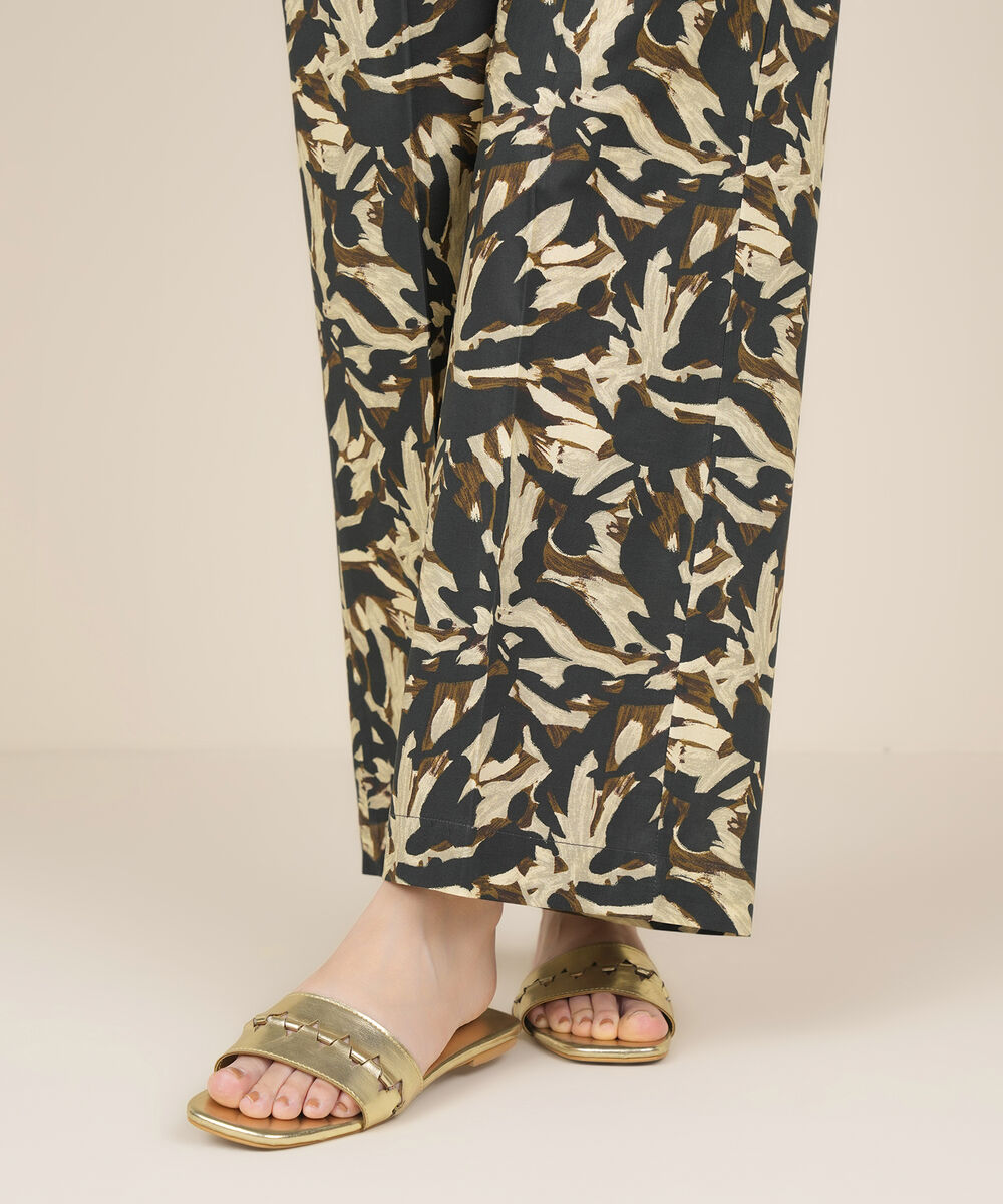 Women's RTW Cambric Multi Printed Culottes