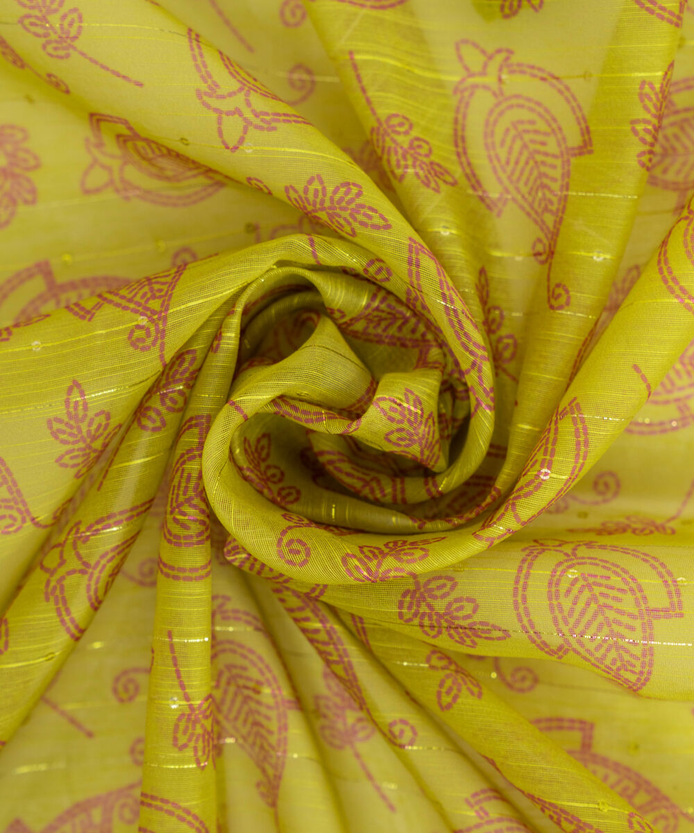 Manaar Green Printed Dupatta