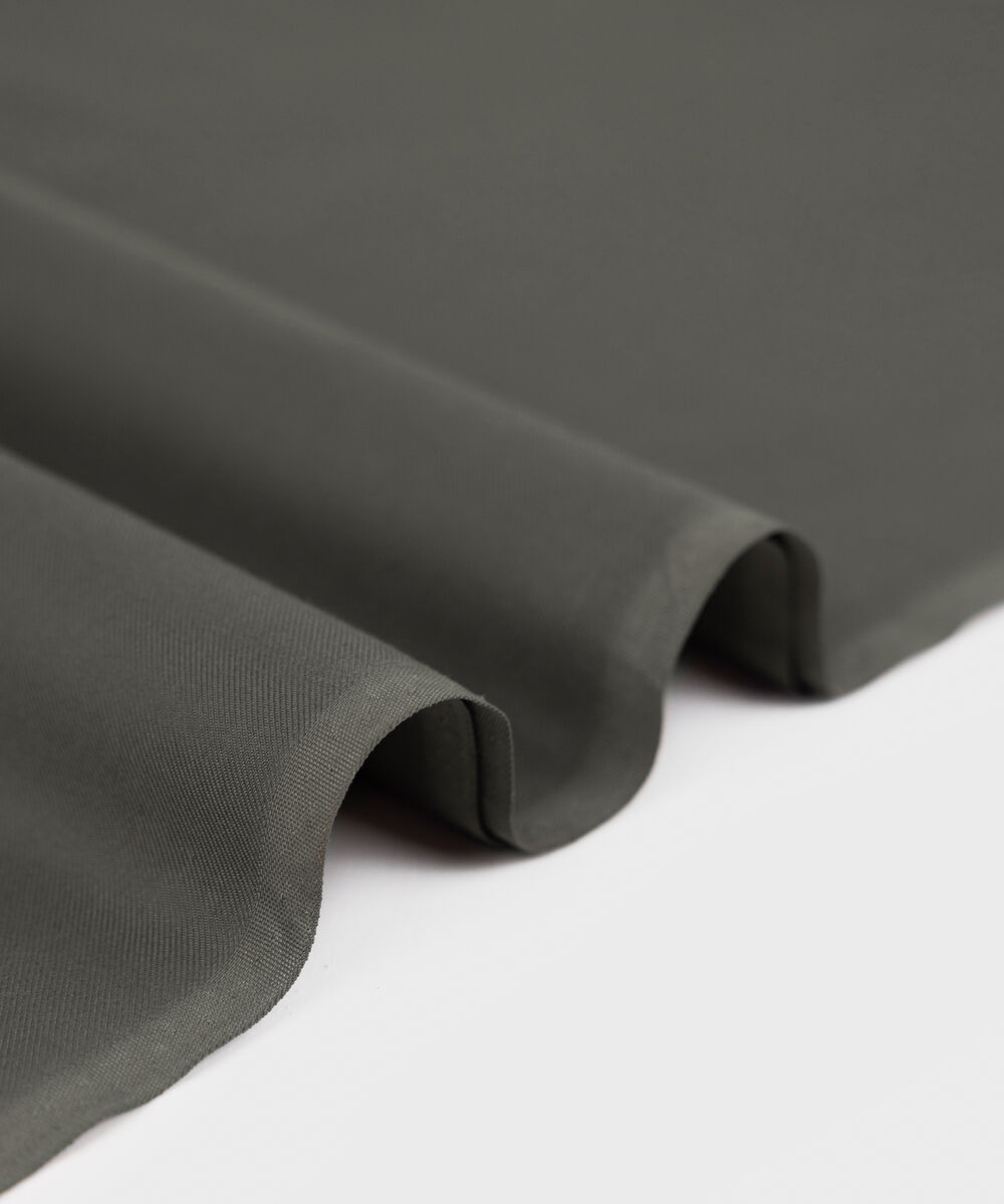 Men Unstitched Wash & Wear Olive Full Suit Fabric