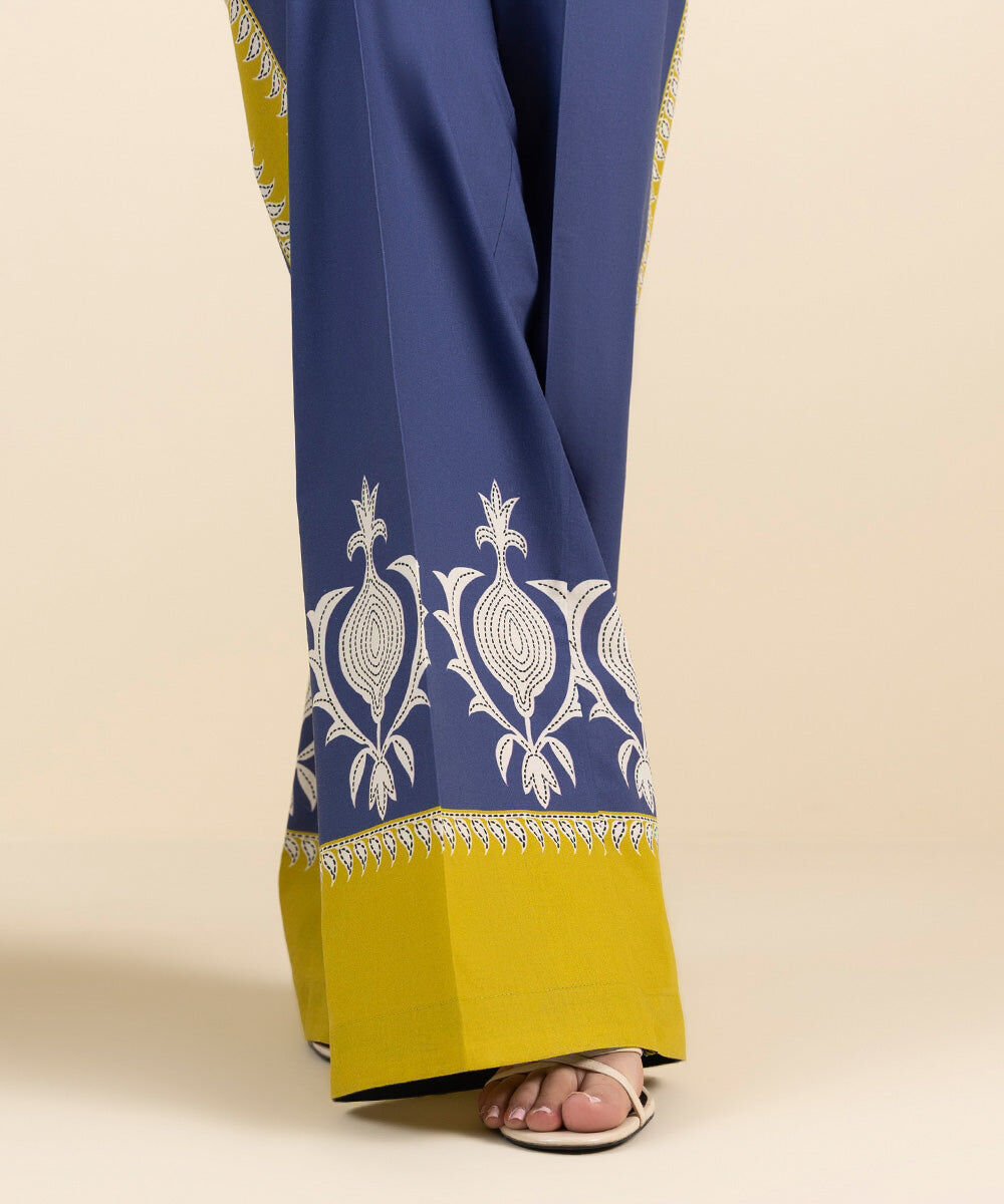 Woman - Multi Printed Cambric Culottes