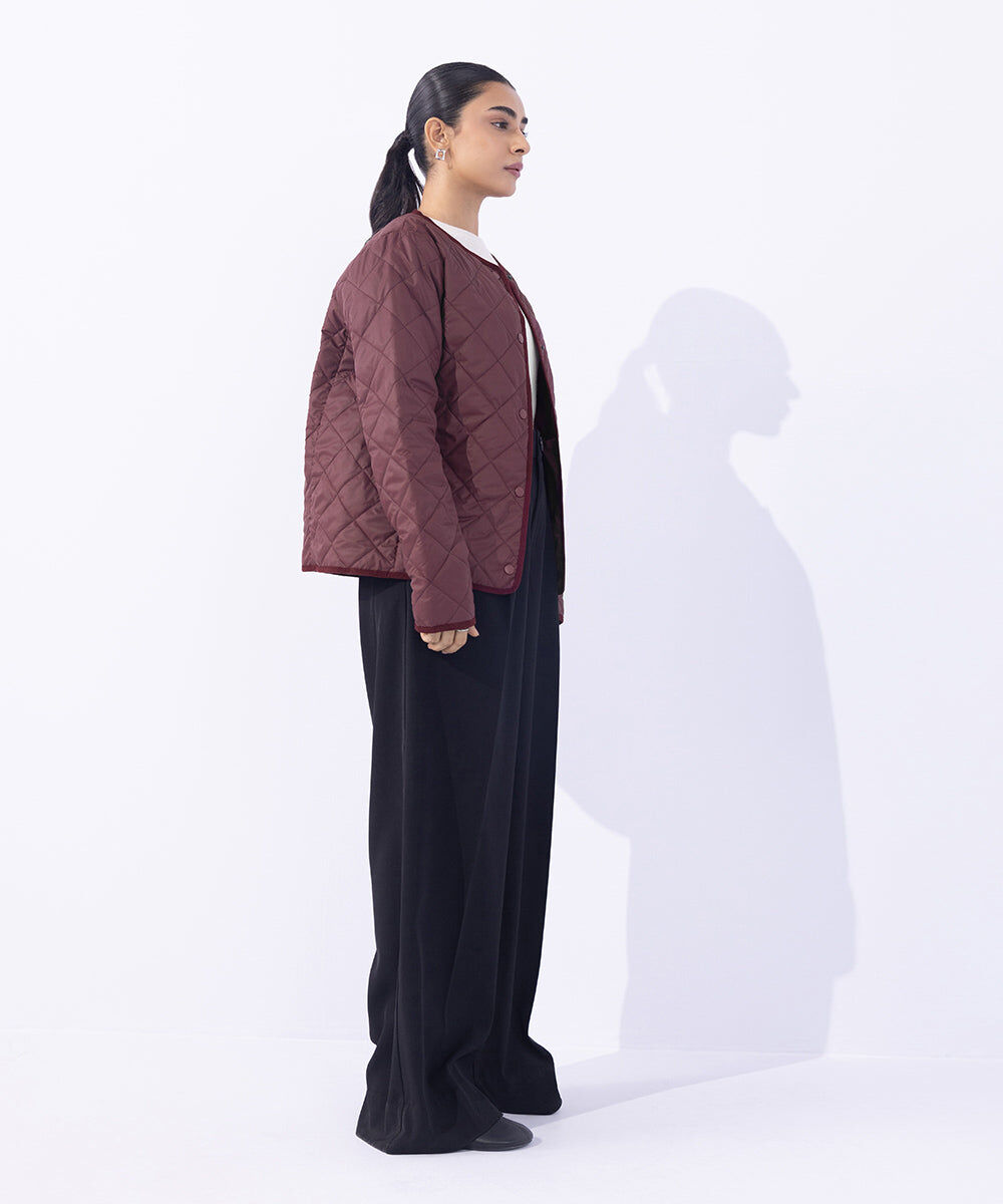 Woman - Red Light Quilted Jacket