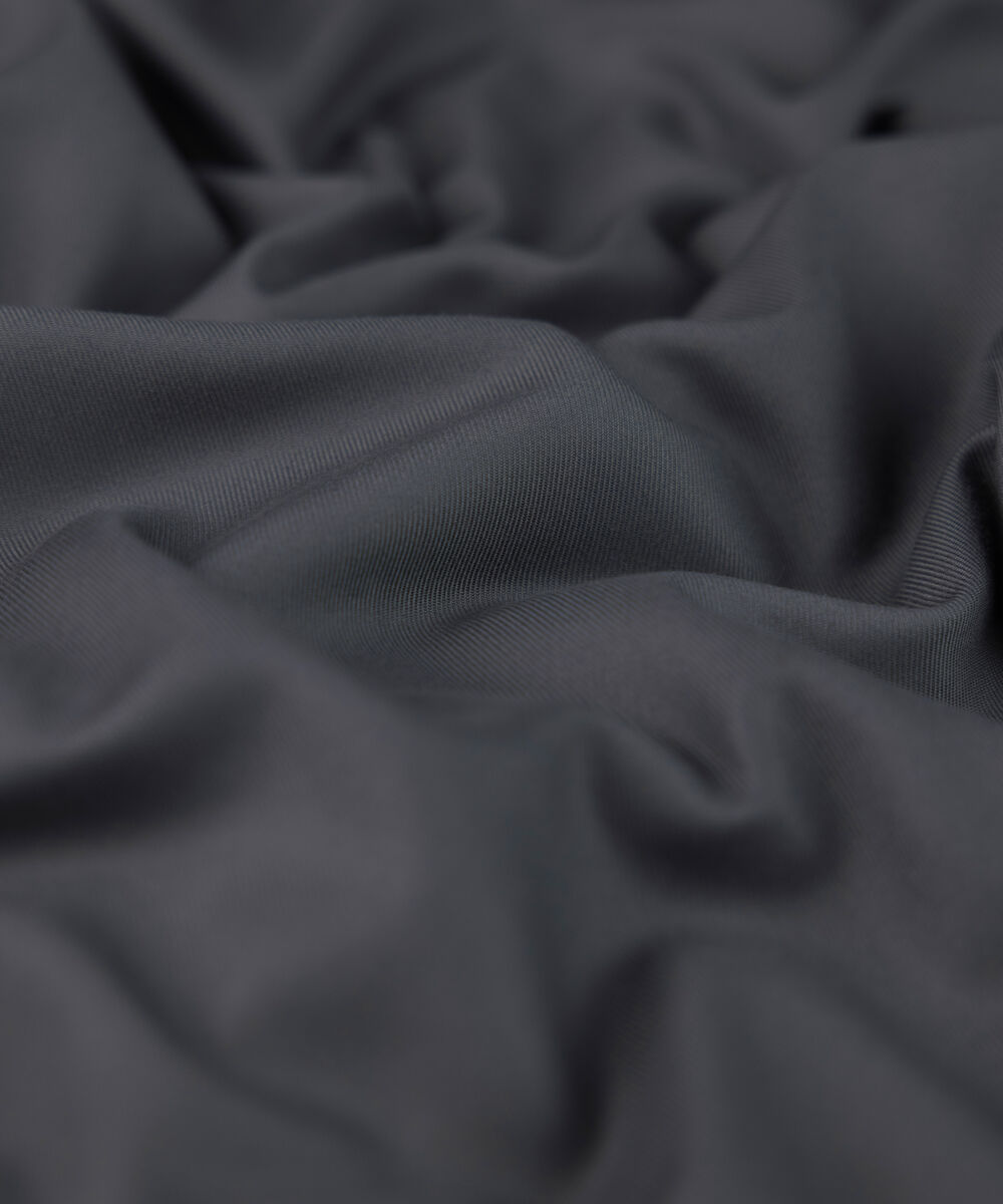 Men's Unstitched gun metal textured wash and wear Suit