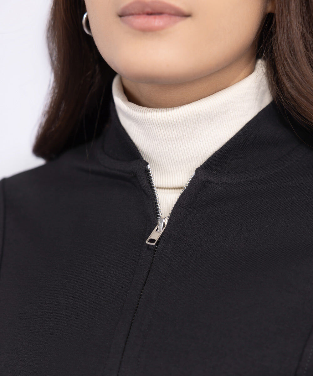 Women's Western Wear Black Jacket