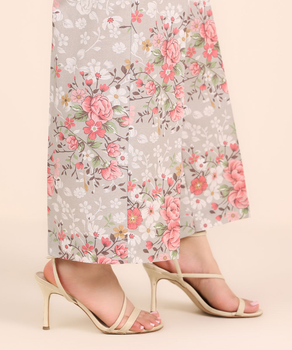 Women's RTW Cambric Multi Printed Culottes