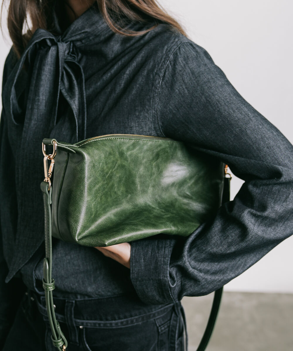 Women's Green Cross Body Bag