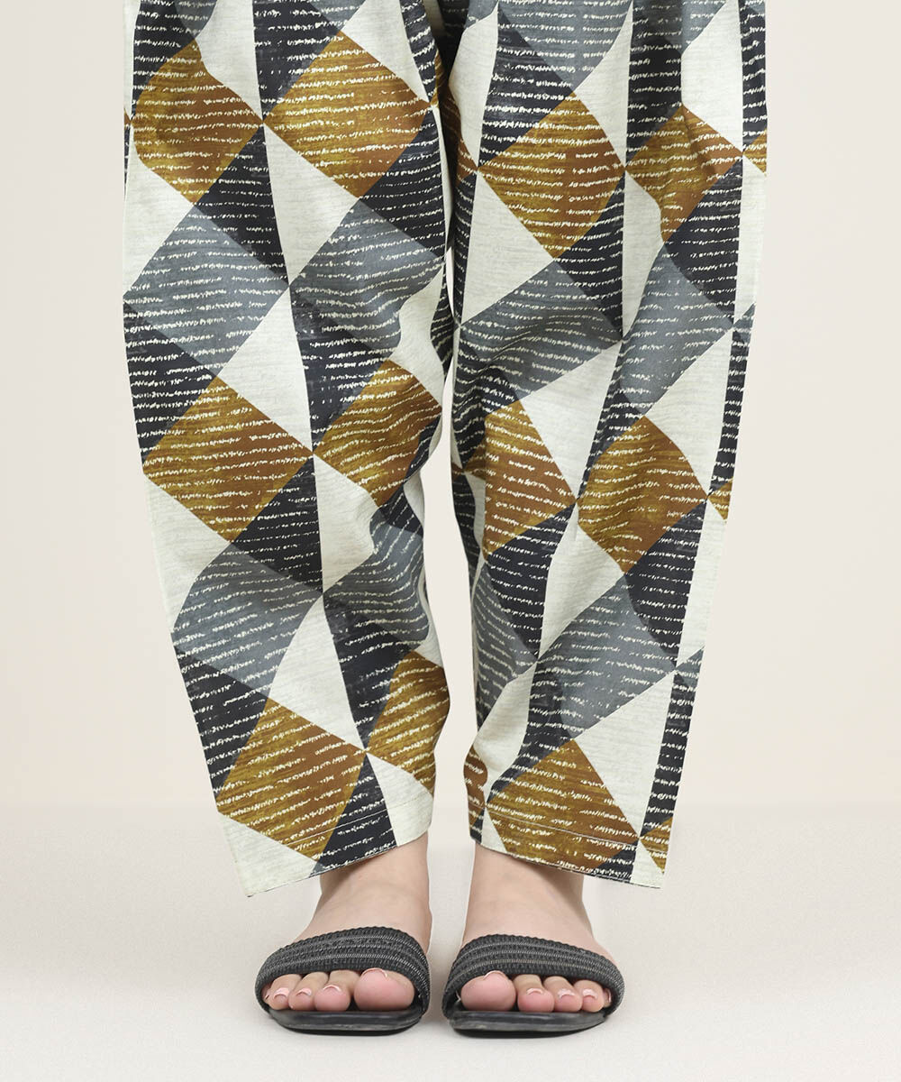 Women's RTW Cambric Multi Printed Shalwar