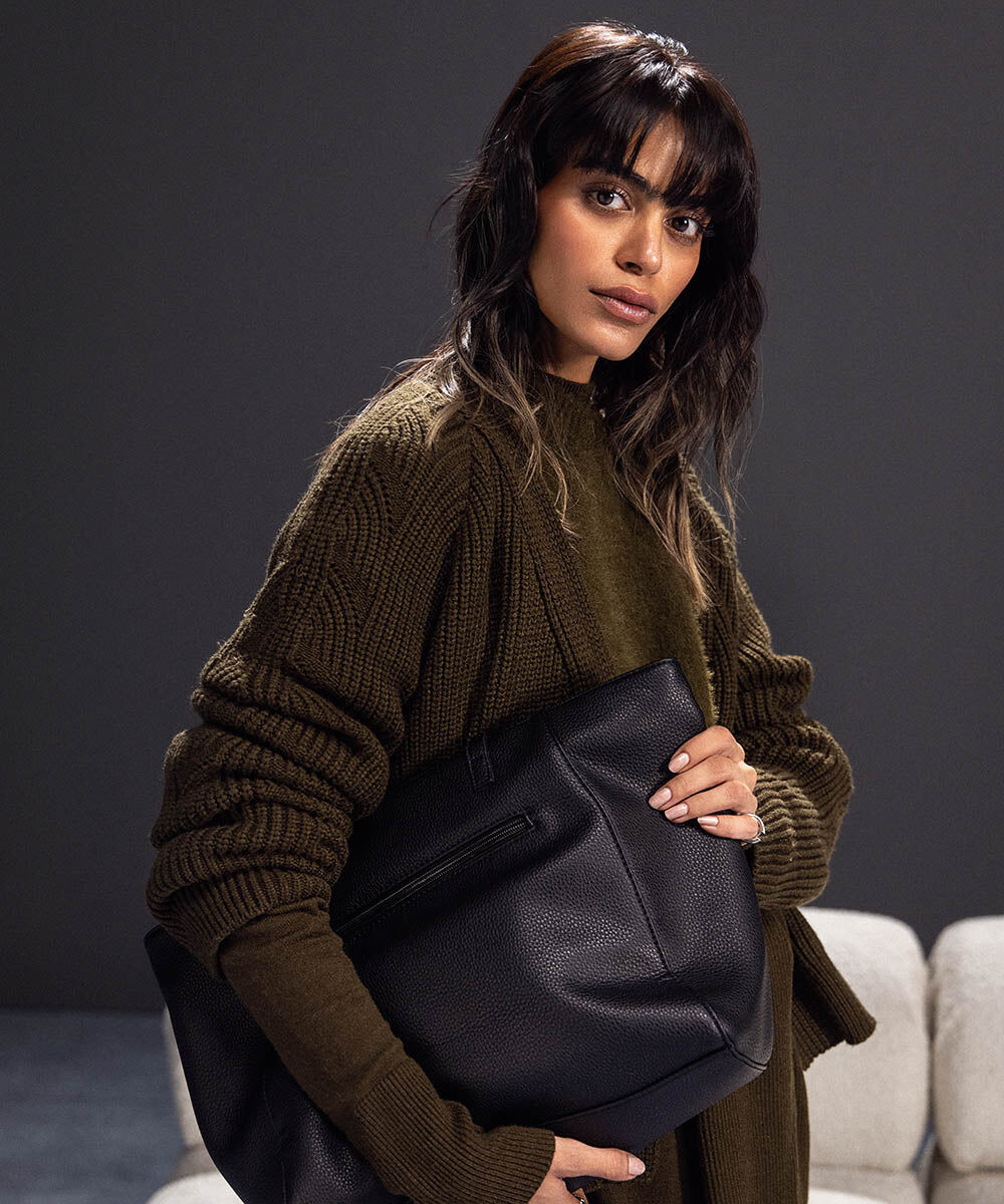 Woman - Green Chunky Knit Cardigan