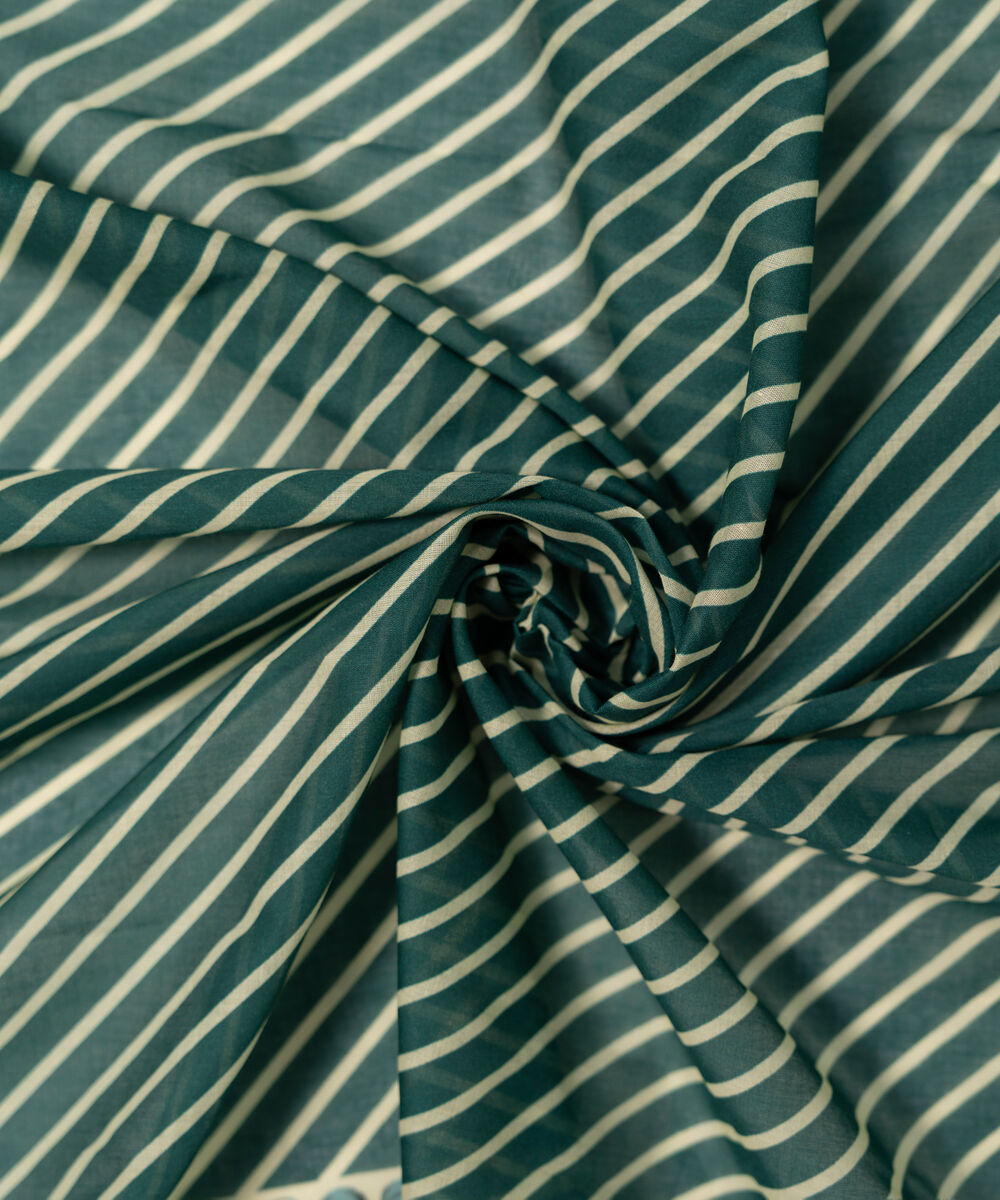 Lawn Printed Teal Dupatta