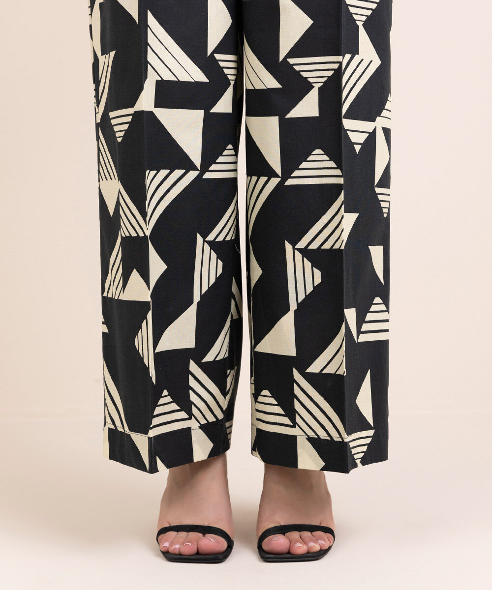 Woman - Printed Cambric Culottes