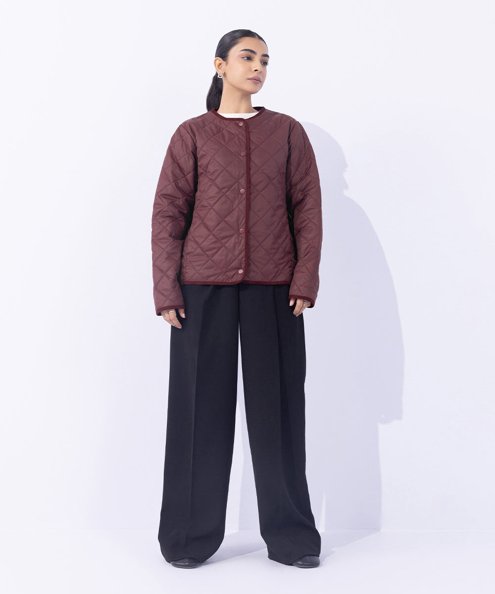 Woman - Red Light Quilted Jacket