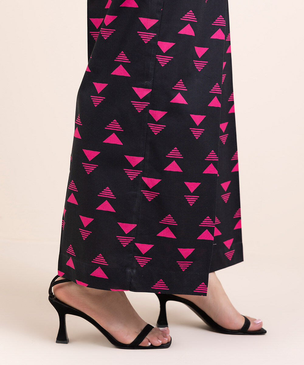 Woman - Printed Cambric Culottes