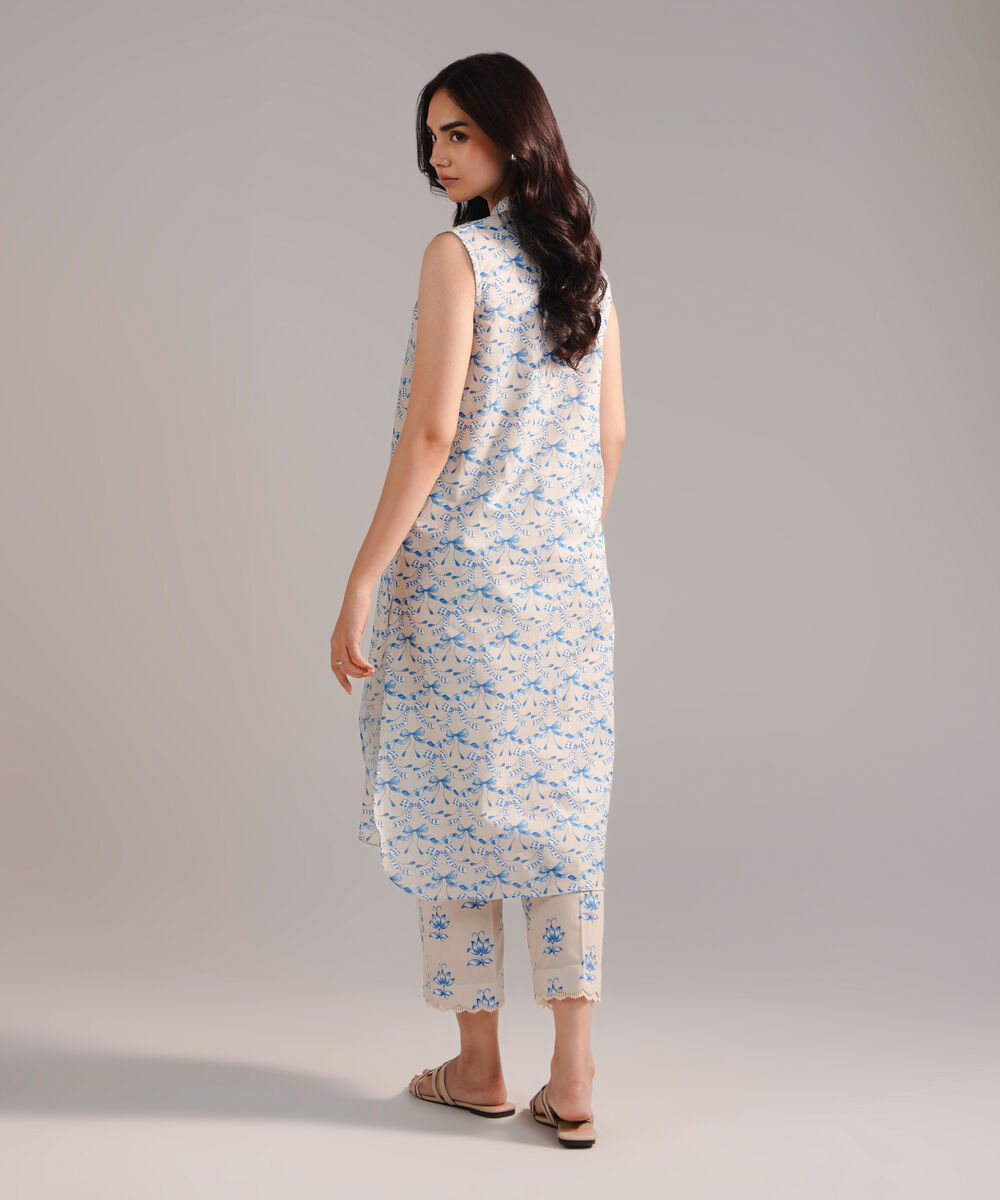 Women's RTW Crosshatch Printed Grey Straight Shirt