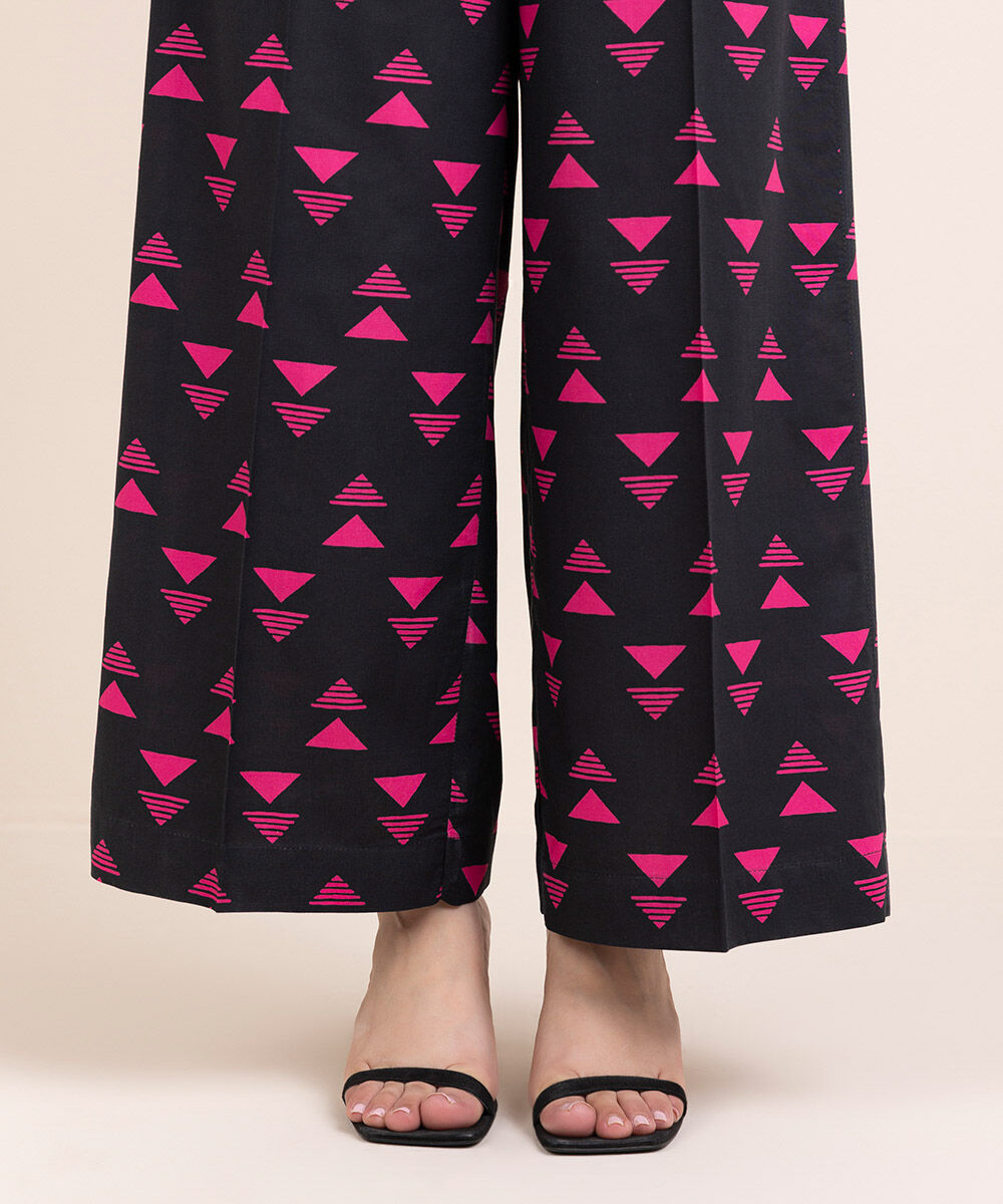 Woman - Printed Cambric Culottes