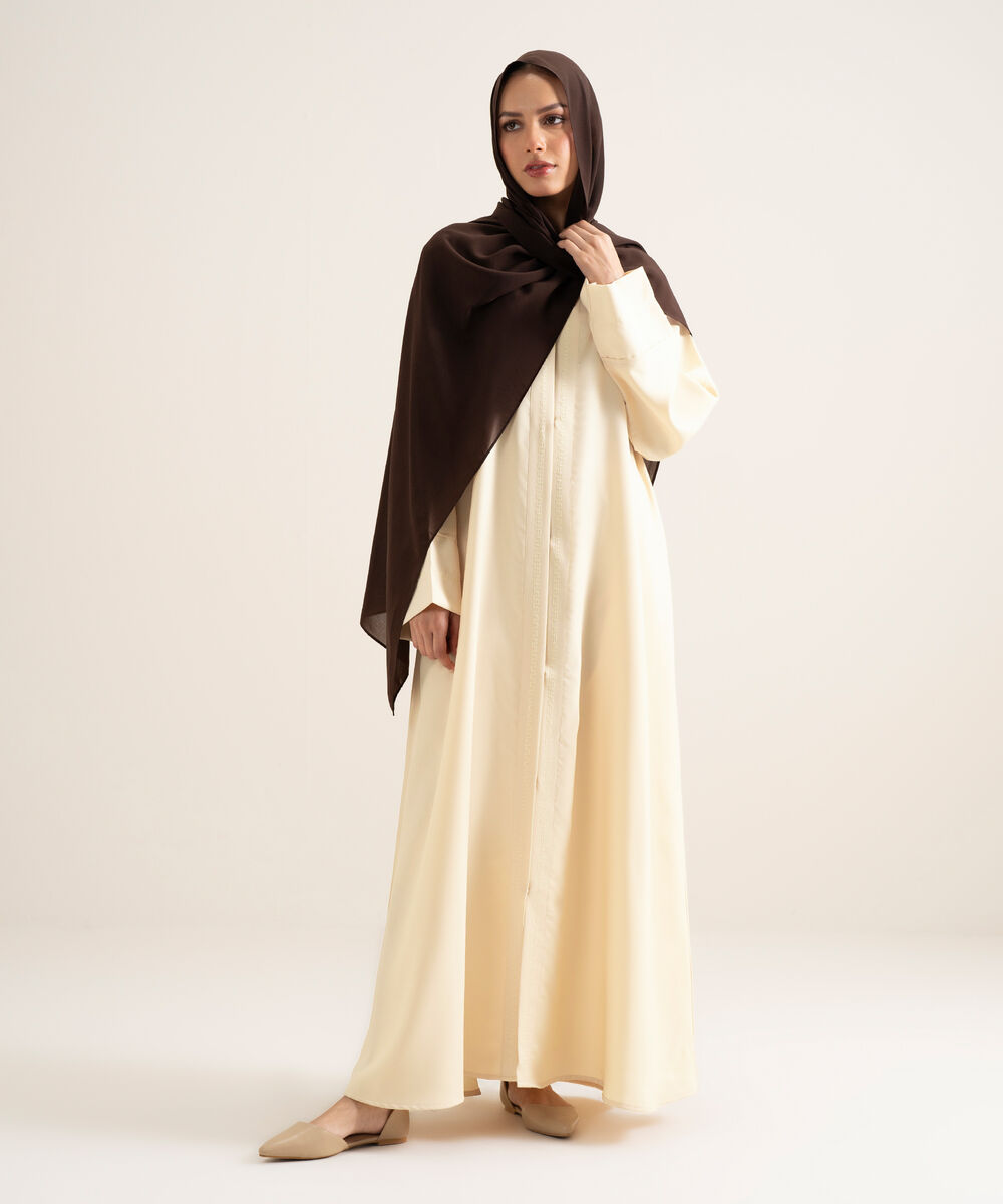 Women's Dark Brown Basic Hijab