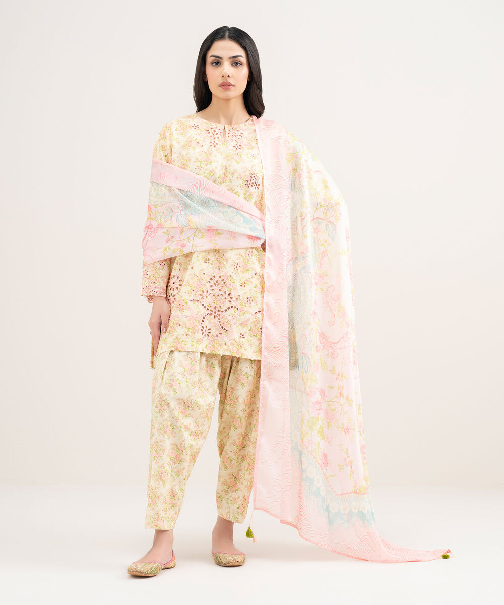 Blended Silk Printed Multi Dupatta