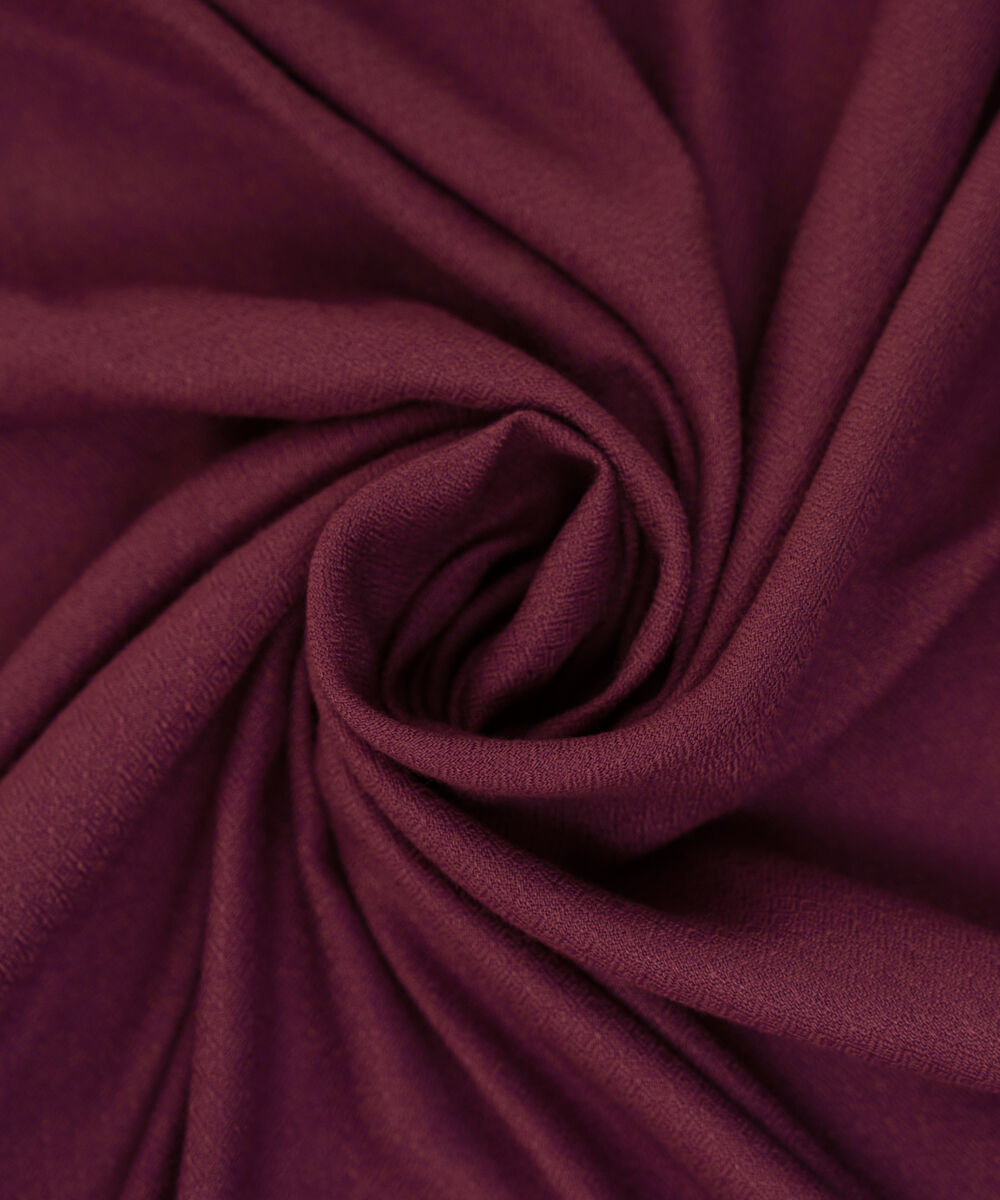 Embroidered Pink Blended Shawl