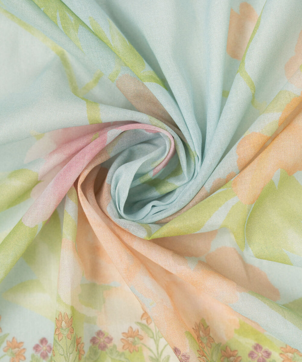 Lawn Printed Multi Dupatta