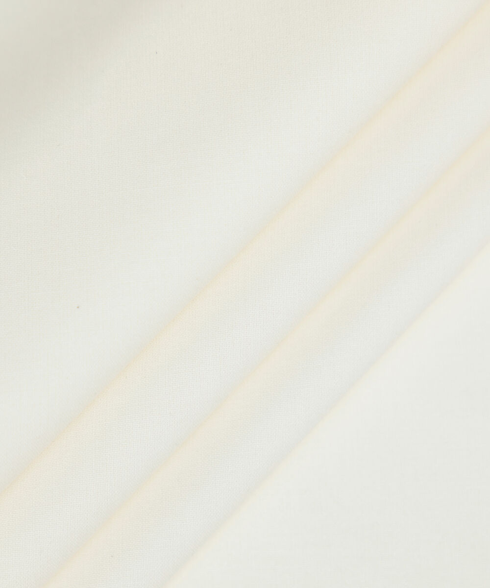 Men Unstitched Wash & Wear Off-White Full Suit Fabric