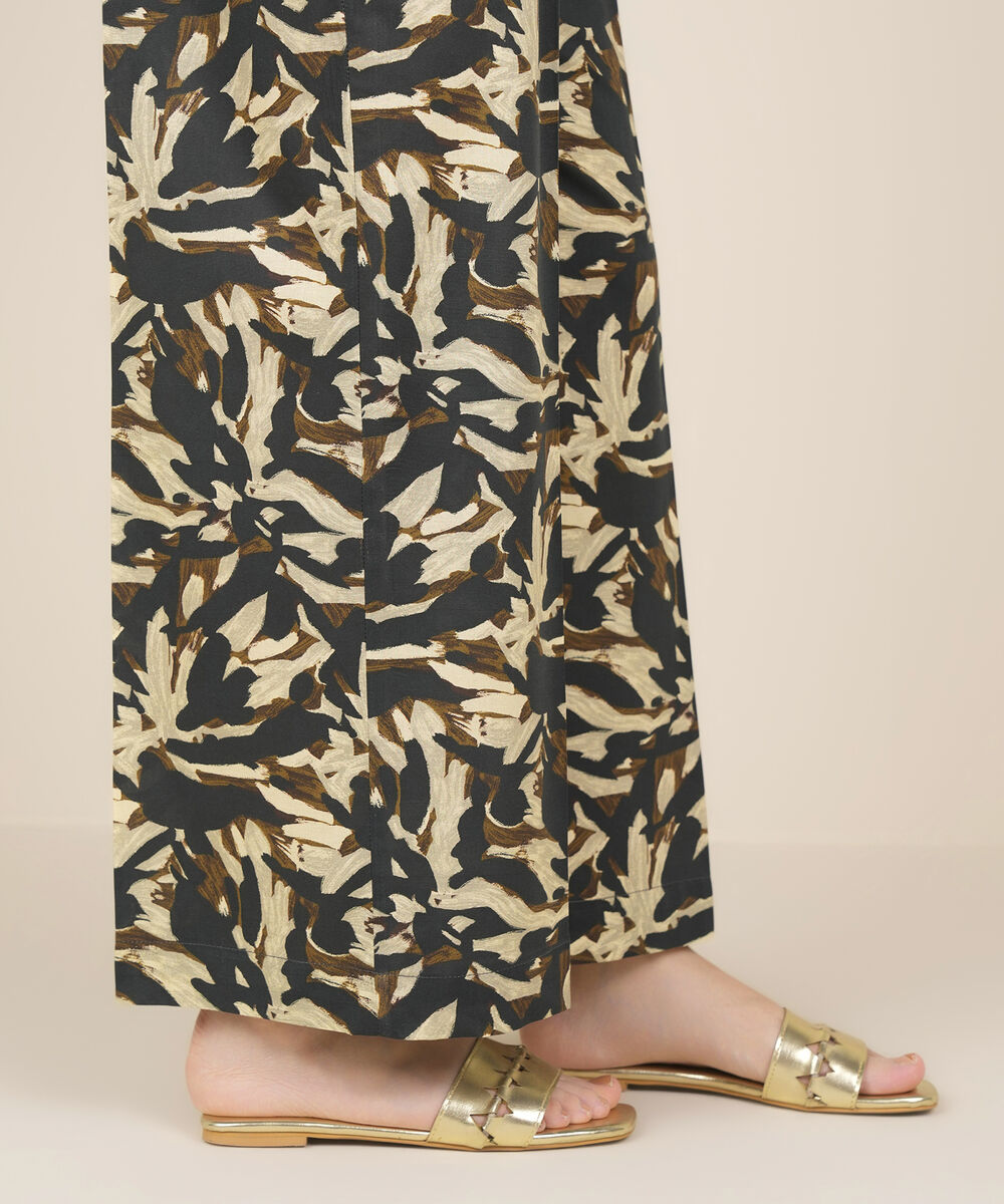 Women's RTW Cambric Multi Printed Culottes