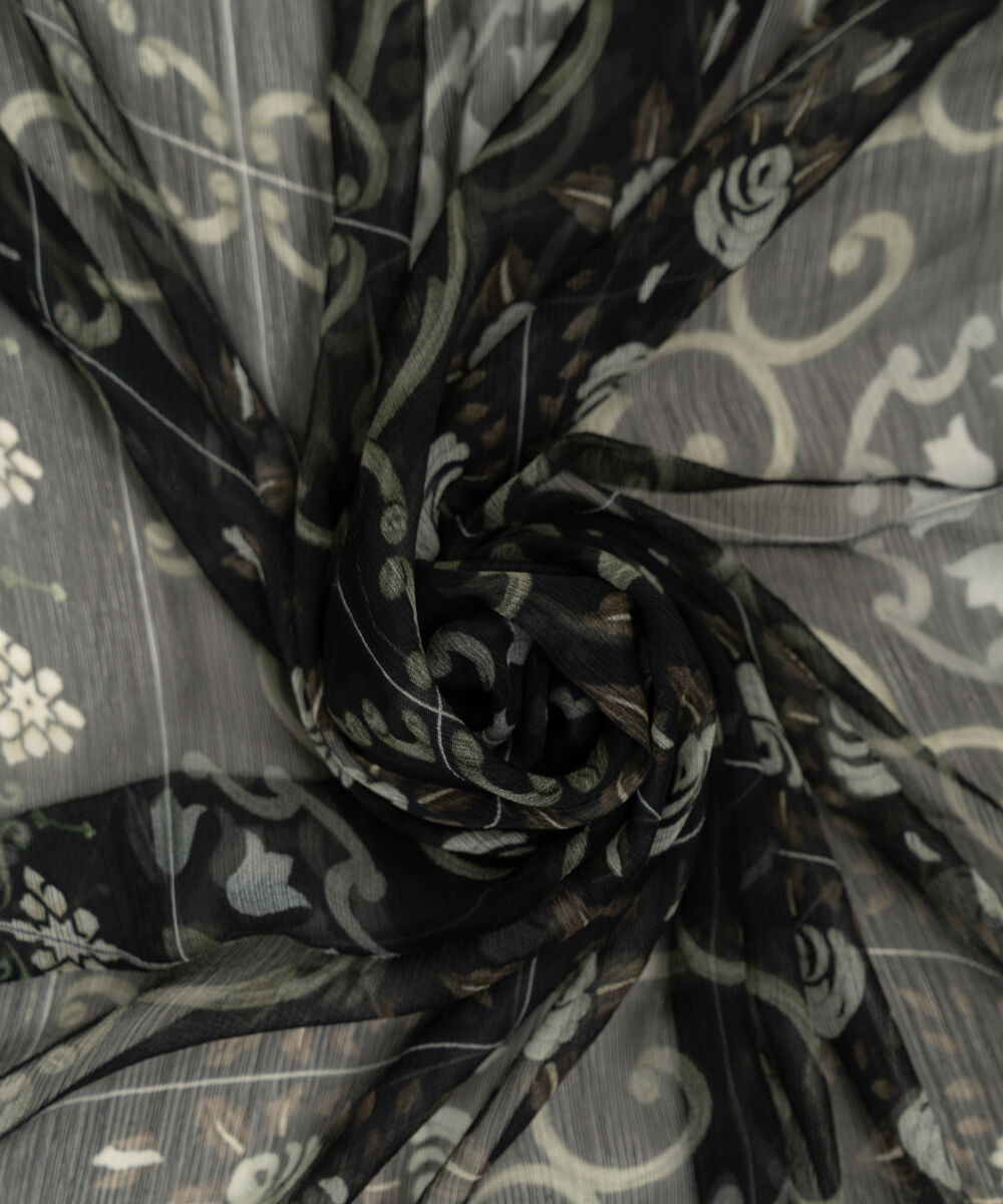 Blended Chiffon Printed Dupatta