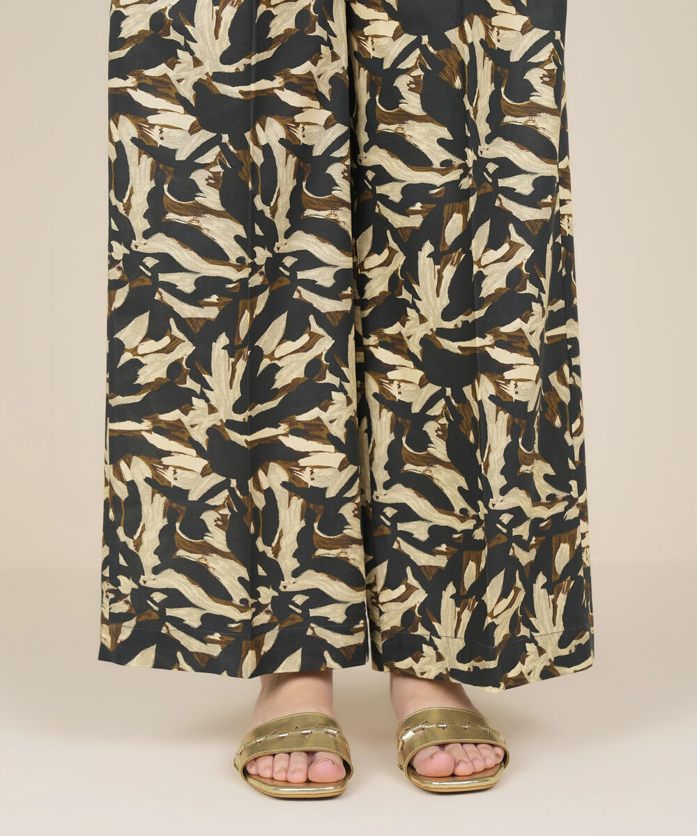 Women's RTW Cambric Multi Printed Culottes