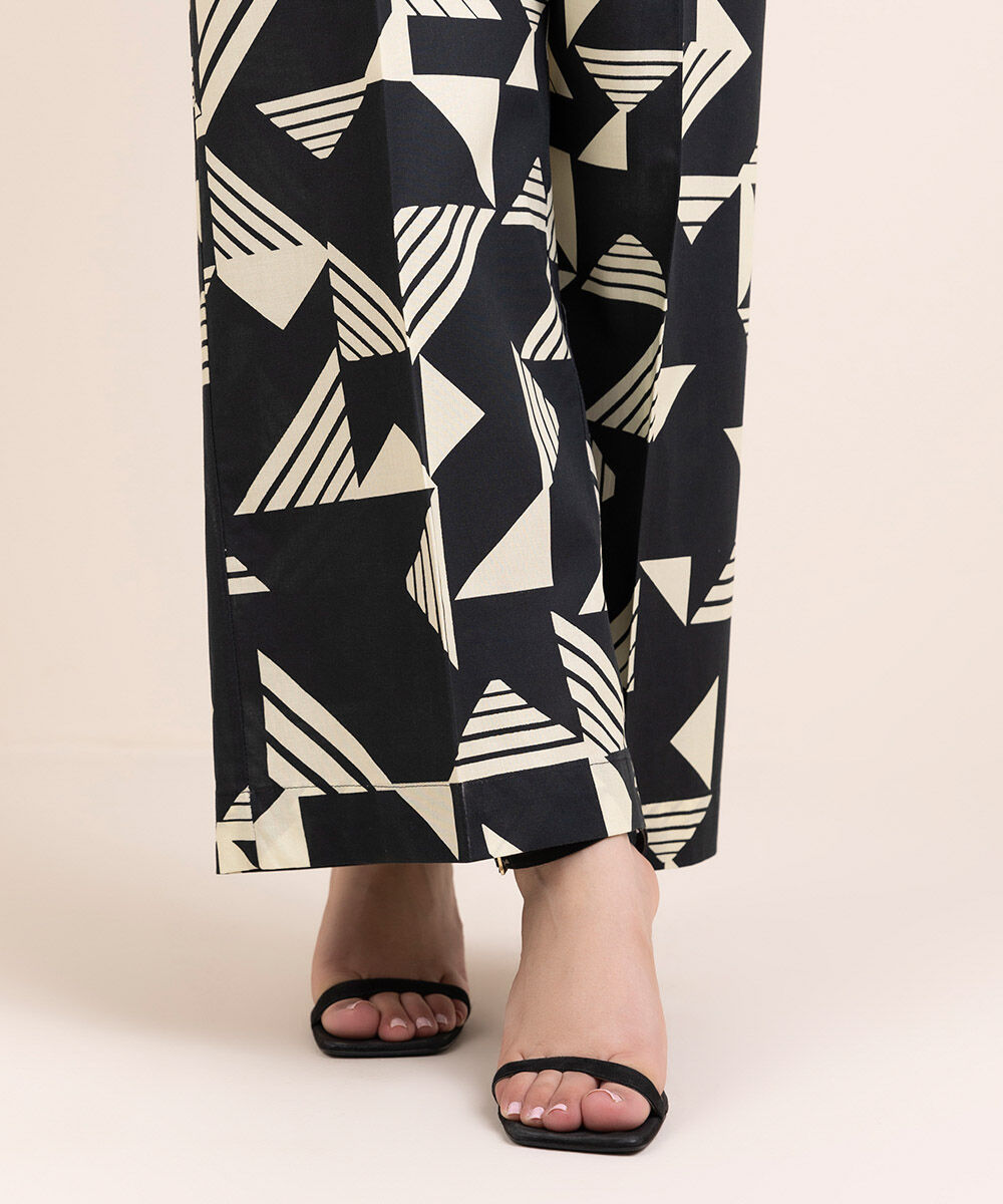 Woman - Printed Cambric Culottes