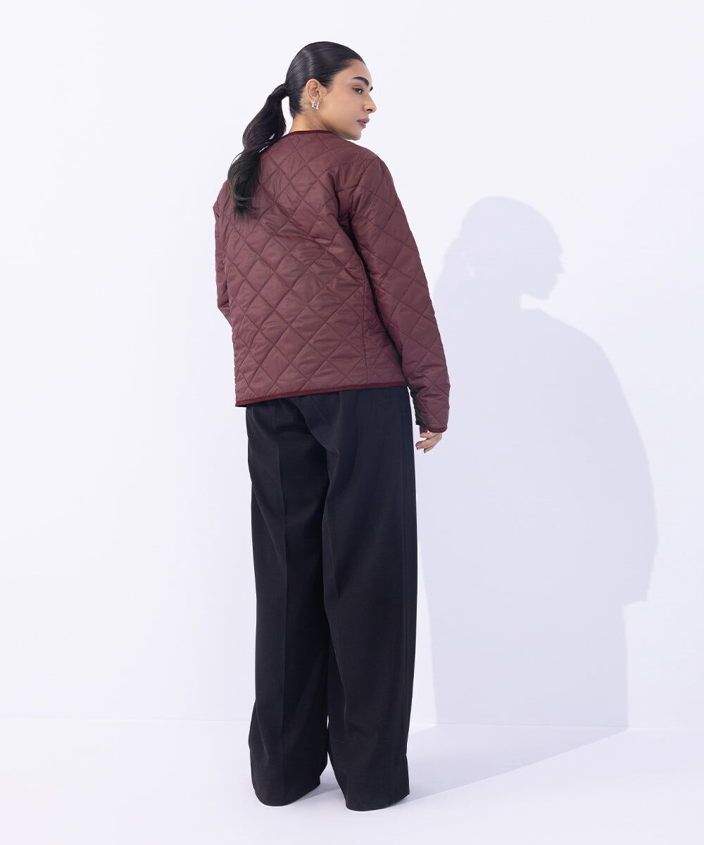 Woman - Red Light Quilted Jacket