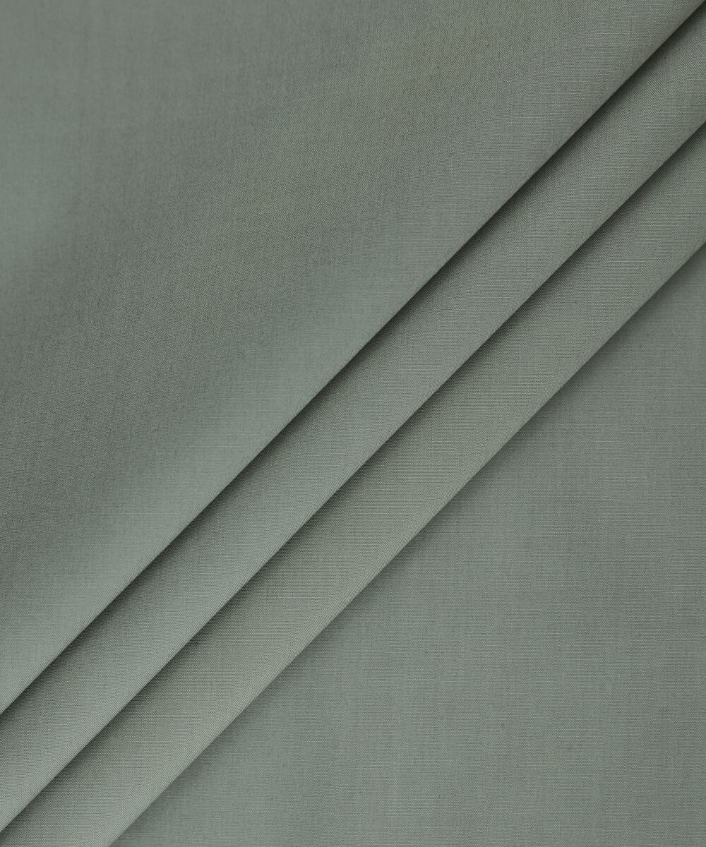 Men Unstitched Cotton Grey Full Suit Fabric