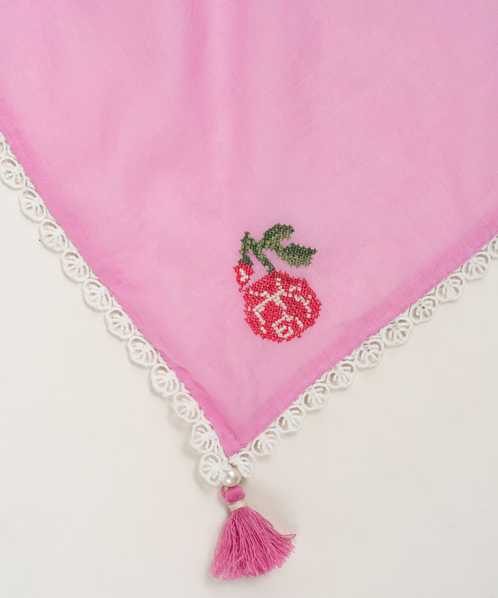 Lawn Embroidered Dupatta