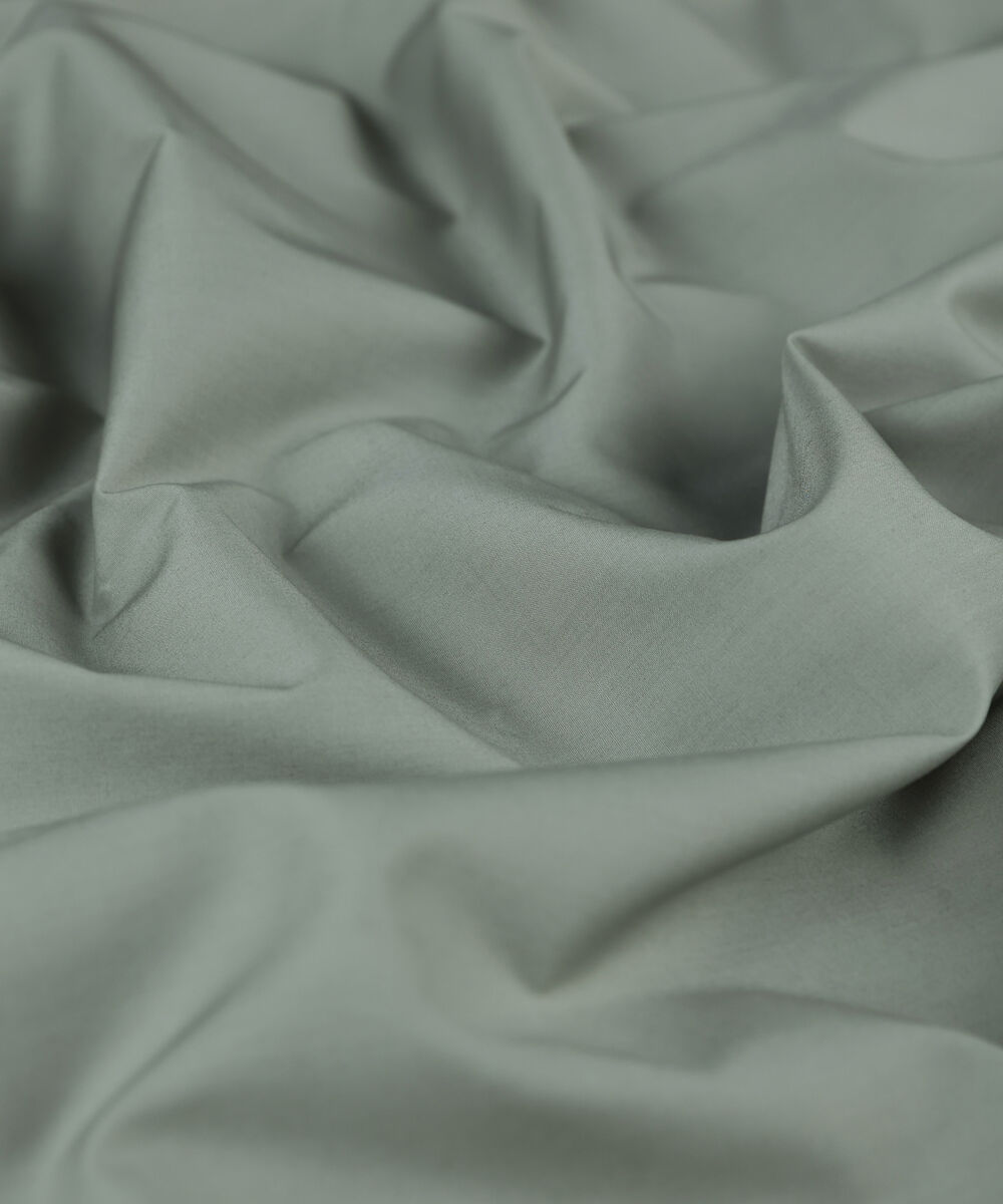 Men Unstitched Cotton Grey Full Suit Fabric