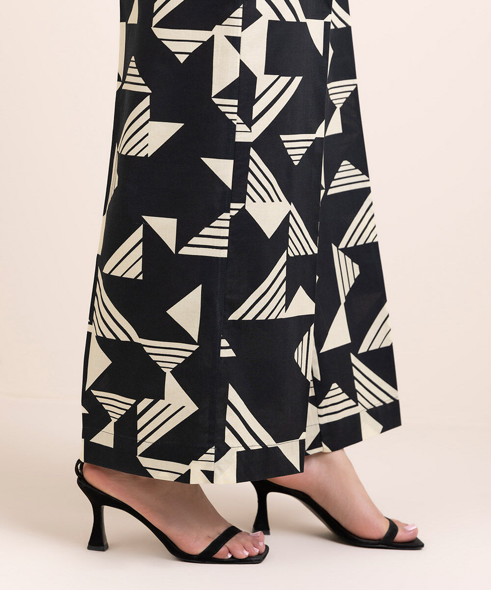 Woman - Printed Cambric Culottes