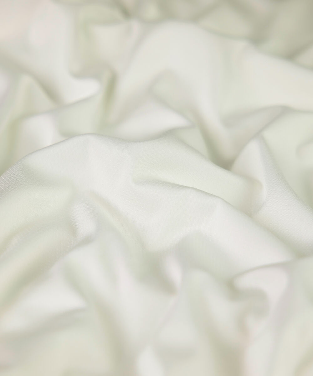 Men's Unstitched ash white premium cotton dobby Suit