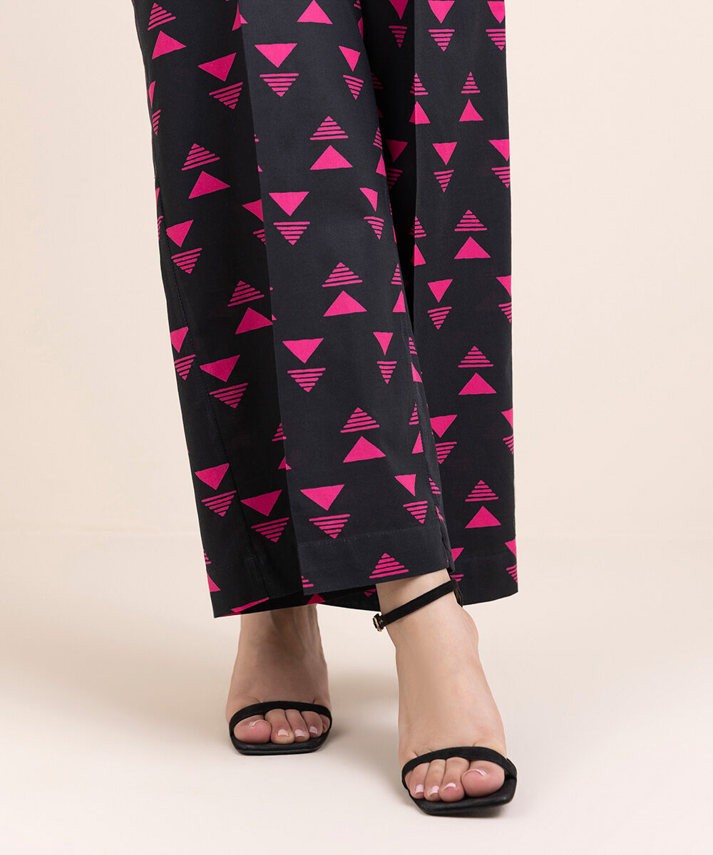 Woman - Printed Cambric Culottes