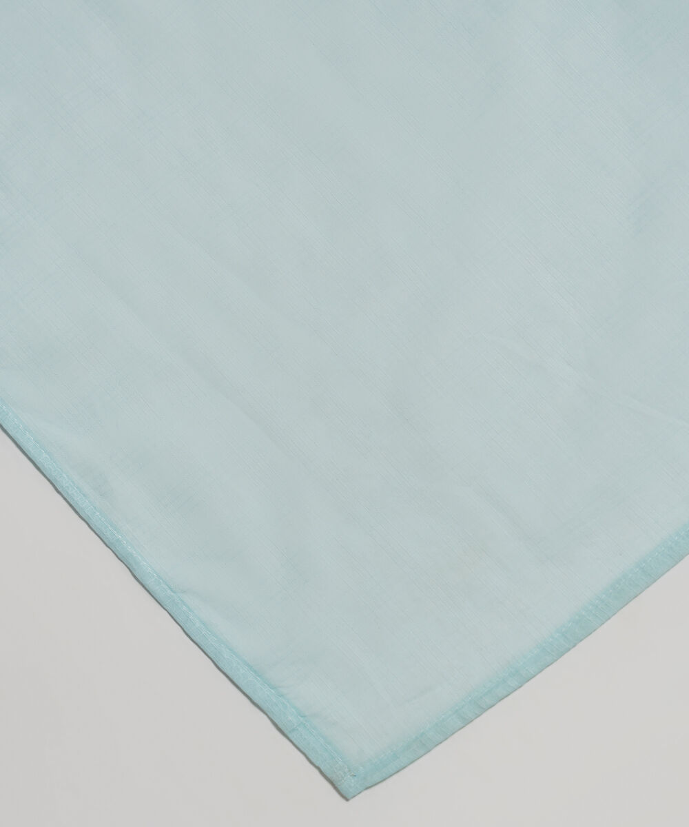 Textured Voile Solid Blue Dupatta