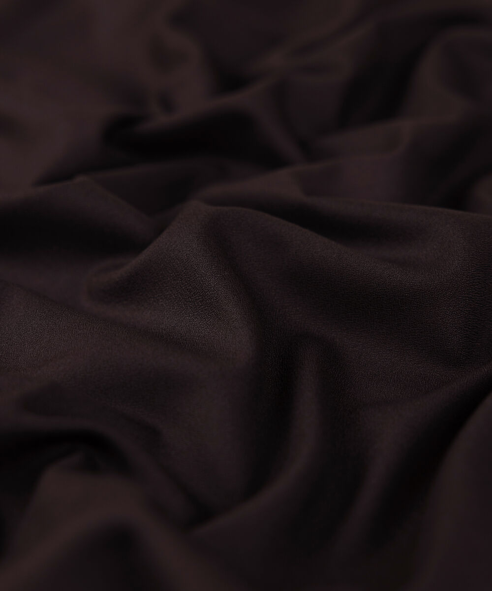 Men Unstitched Wash & Wear Maroon Full Suit Fabric