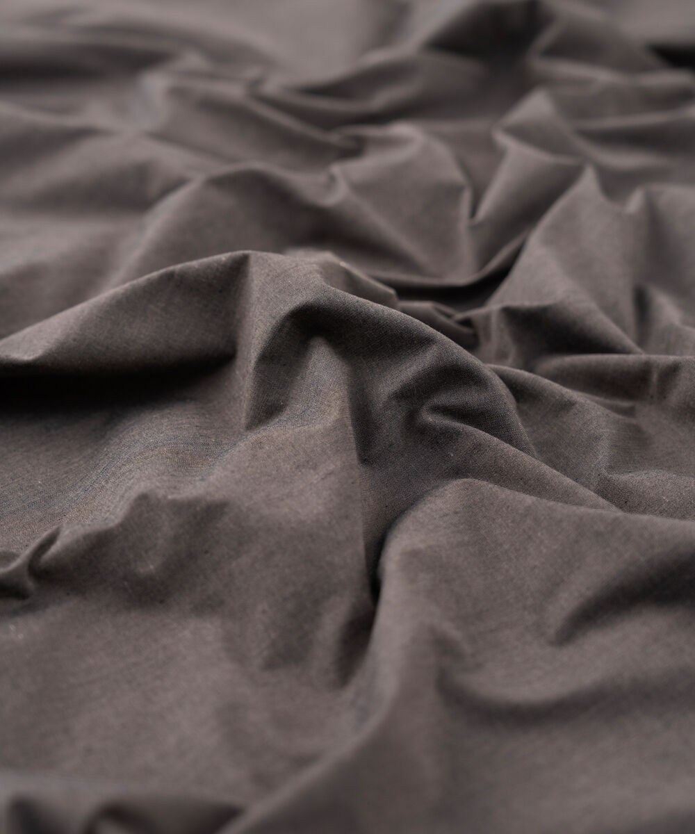 Men's Unstitched Dark Mauve Yarn dyed Wash & Wear Suit