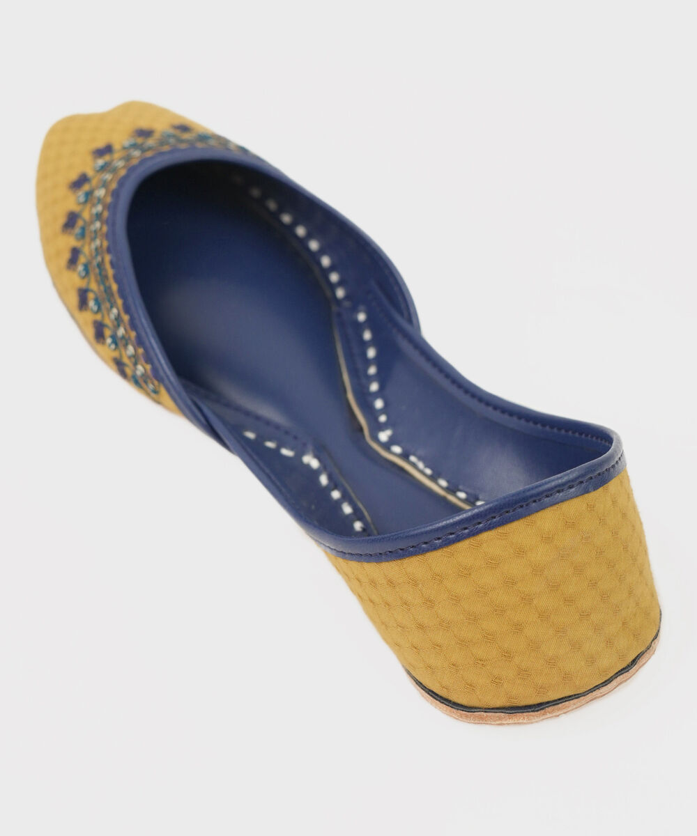 Women's Mustard Khussa