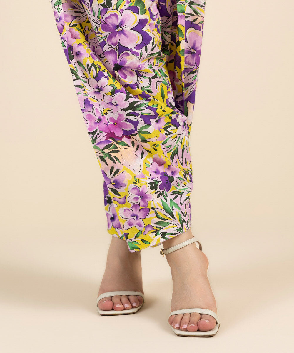 Woman - Multi Printed Cambric Shalwar
