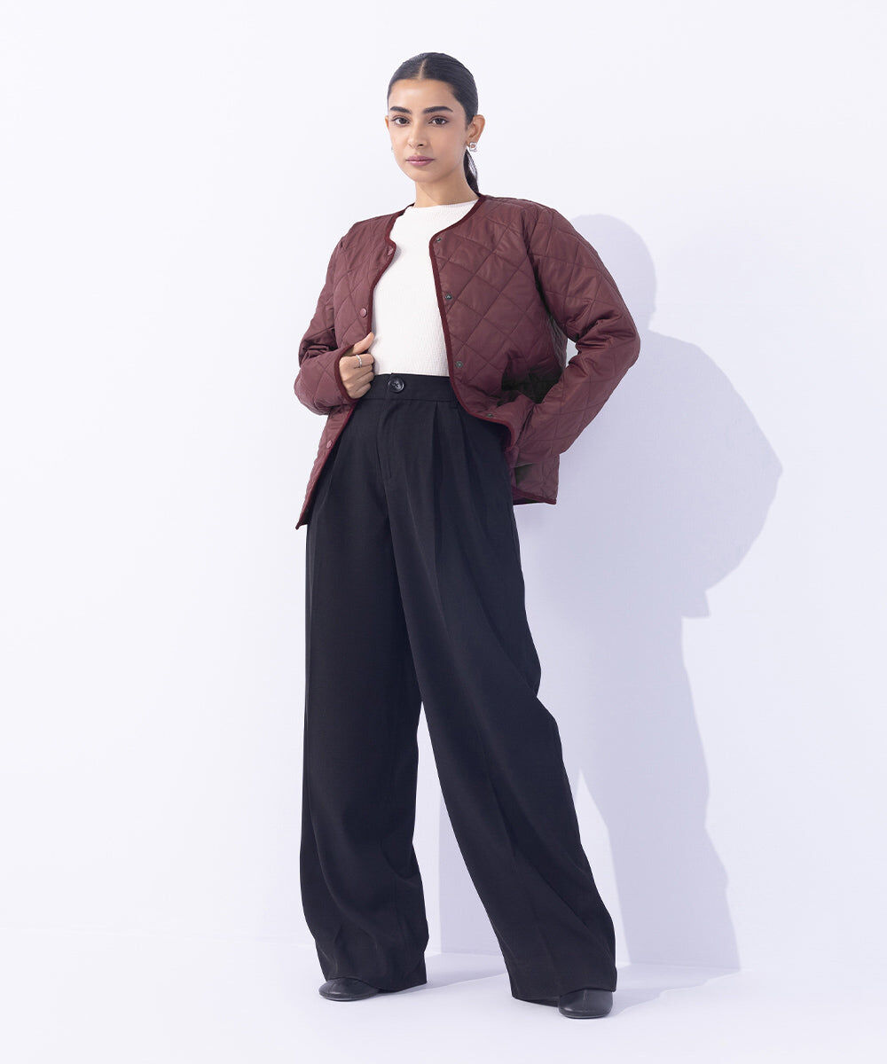 Woman - Red Light Quilted Jacket