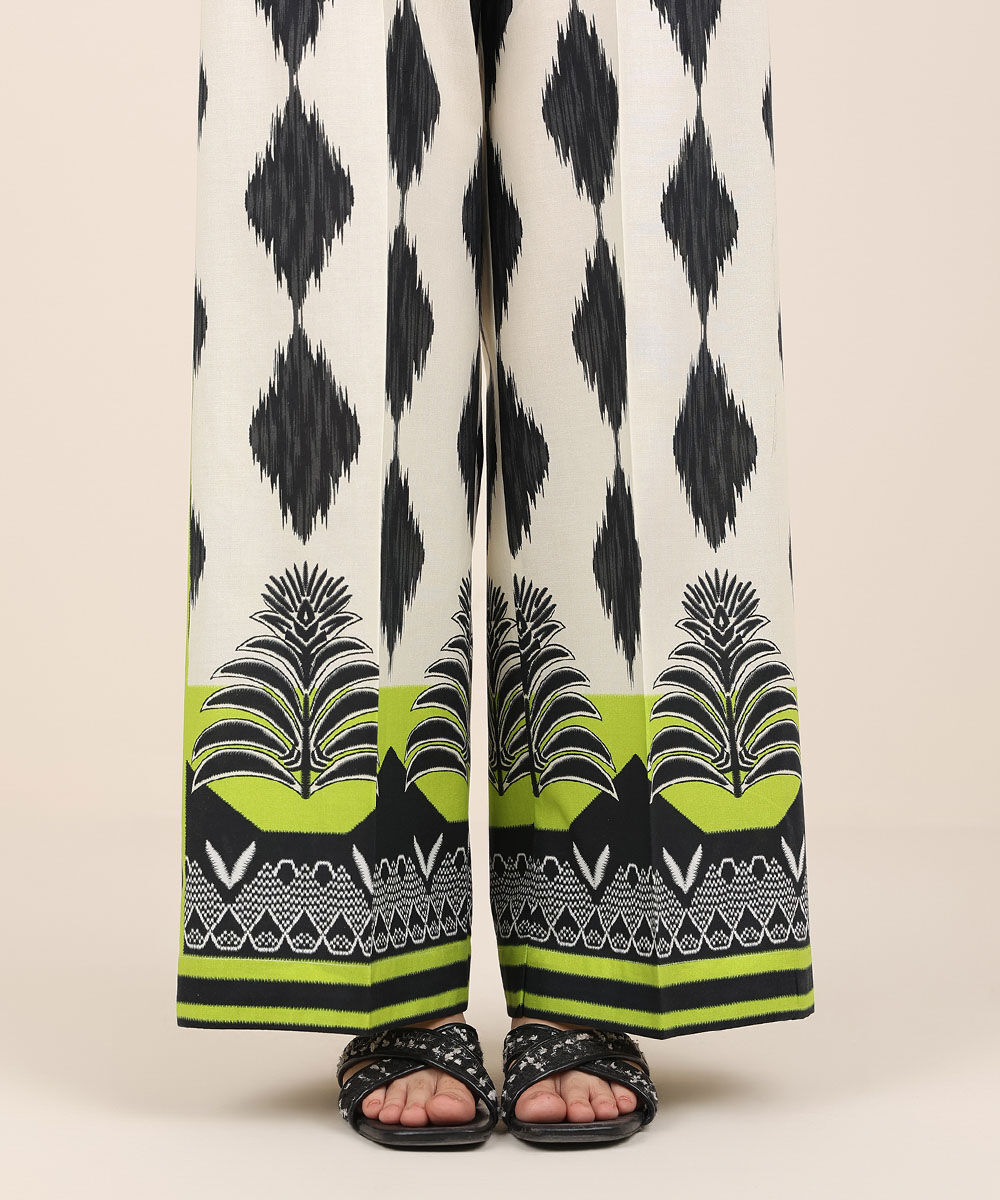 Women's RTW Cambric Multi Printed Culottes
