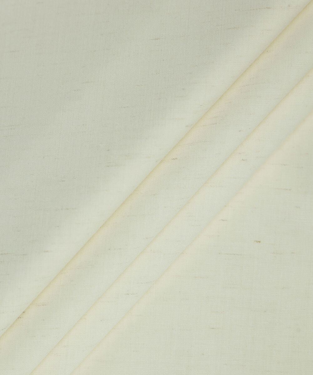 Men Unstitched Viscose Off White Full Suit Fabric